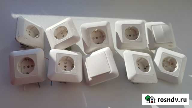 Розетки и выключатели бу Тверь - изображение 1