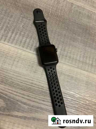 Часы apple watch 3 42mm nike Североонежск - изображение 1