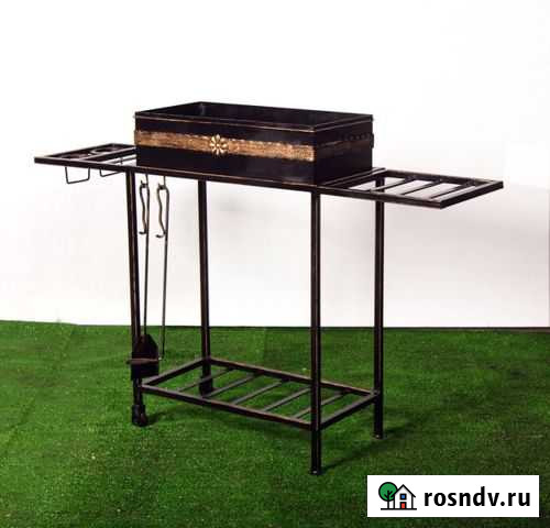 Кованый мангал для дачи Мадрид Ярославль - изображение 1