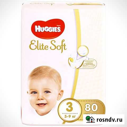 Подгузники Huggies elite soft 3 Чебоксары - изображение 1