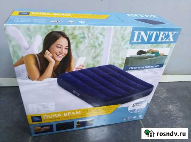 Надувной матрас Intex 191х99х25см 64757.Новый Тула - изображение 1