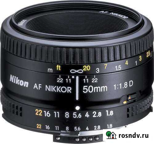 Объектив nikon 50mm f 1 8 af s nikkor для портрет Чехов - изображение 1