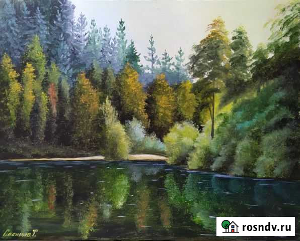 Картина маслом Благовещенск - изображение 1