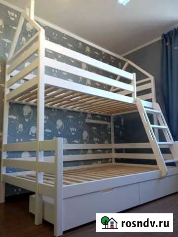 Кровать детская двухъярусная Таганрог - изображение 1