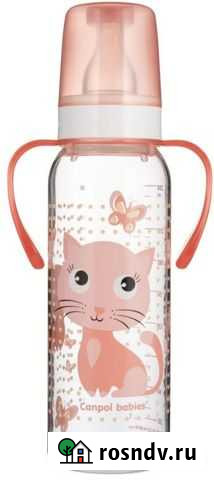 Бутылочка Canpol Babies 250мл с 12 месяцев года Саратов - изображение 1