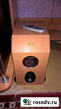 Акустика Sven HT-480 (сабвуфер гудит, фонит) Сургут - изображение 1