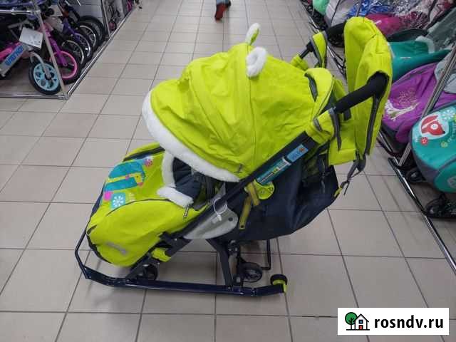 Детские санки коляска Томск - изображение 1