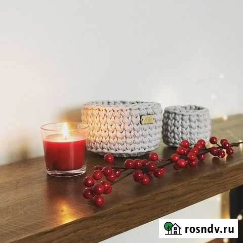 Вязанные корзинки Калуга - изображение 1