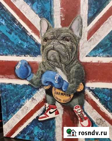 Картина маслом на холсте большая Аксай - изображение 1