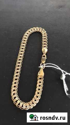 Новый полновесный золотой браслет Барнаул - изображение 1