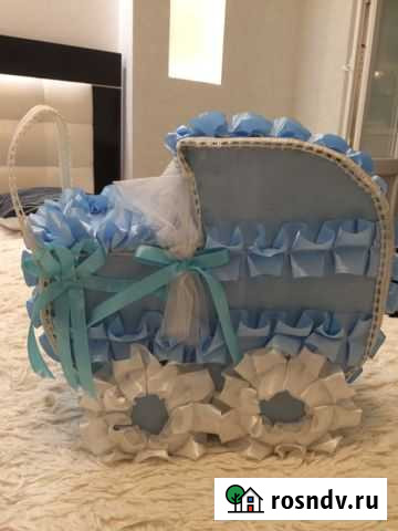 Коляска на крышу авто на выписку малыша Курчатов - изображение 1