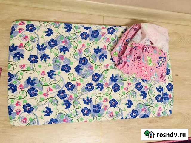 Матрас детскийс чехлом (70*42) Москва - изображение 1