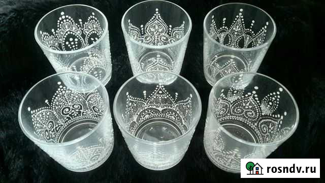 Стаканы, подсвечники праздничные. Подарок. Сувенир Челябинск - изображение 1