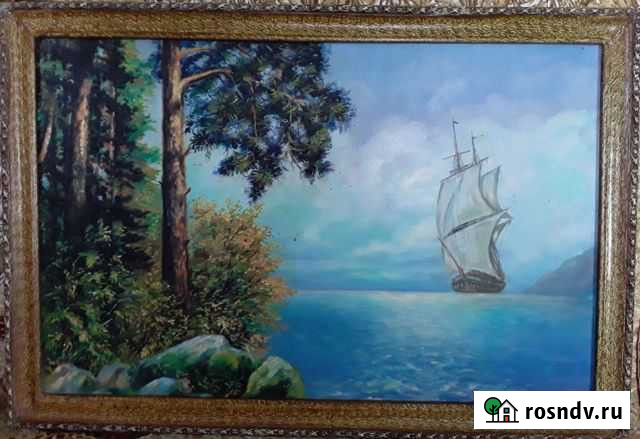 Картина маслом на холсте Прокопьевск - изображение 1