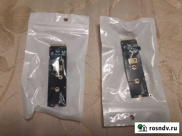 Райзер pci-e переходник m2 usb Рузаевка - изображение 1