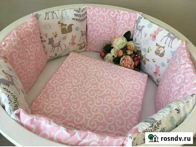 Разные бортики в детскую кроватку для девочки Воронеж - изображение 1