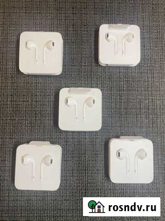 Наушники apple earpods lightning новые Мурманск - изображение 1