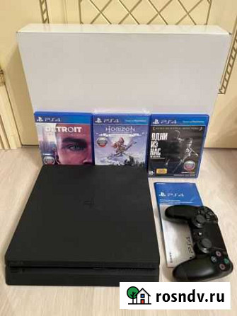 Sony PlayStation 4 Slim (1 tb) Псков - изображение 1