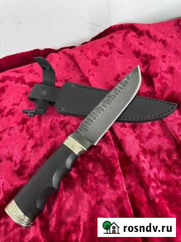 Нож клинок дамаск каменный век Грозный - изображение 1