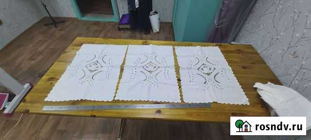 Занавески х/б, салфетки лен, подзор для кровати Белгород - изображение 1