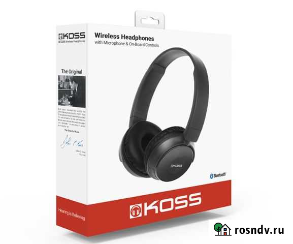 Наушники koss BT330i беспроводные + кабель Евпатория - изображение 1