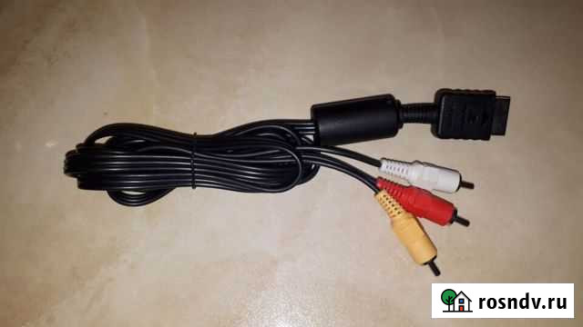 Провод AV для PlayStation sony (тюльпаны) Балашиха - изображение 1