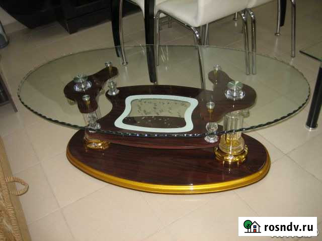 Стол журнальный арт. тм-31, стеклянная столешница Ростов-на-Дону - изображение 1