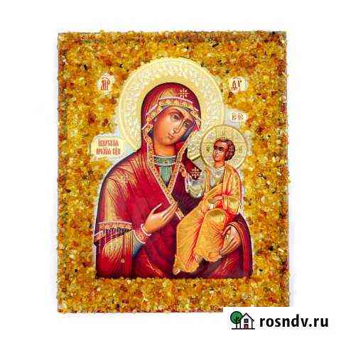 Иконы из янтаря Калининград