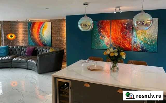 Абстрактная картина маслом на холсте Чудо Кемерово - изображение 1