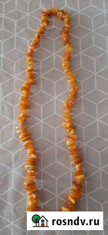 Янтарные бусы Валуйки - изображение 1