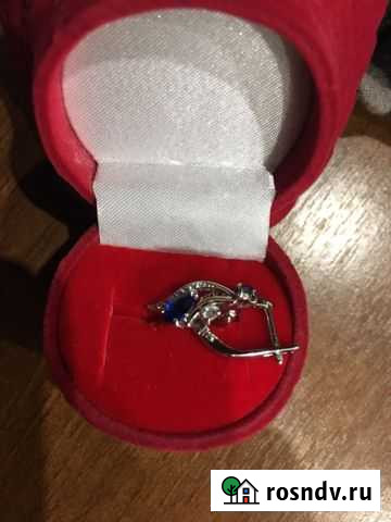 Серьги серебро Стрежевой - изображение 1