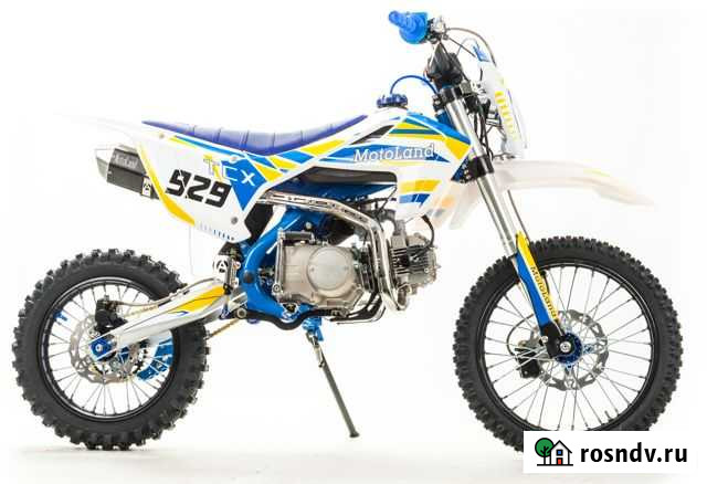 Мотоцикл Кросс Motoland TCX125 (2021 г.) синий Люберцы - изображение 1