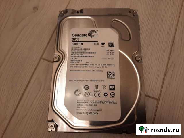Жесткий диск 3тб Seagate SV35 Тюмень - изображение 1