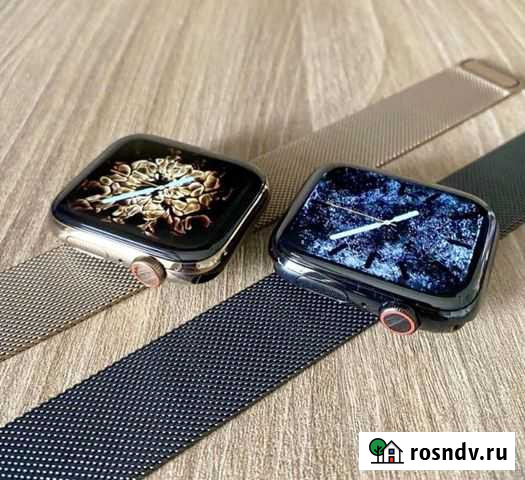 Apple watch 7 цвет золотой или черный Томск - изображение 1