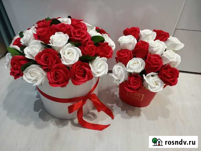 Букет из роз мыльные розы Челябинск - изображение 1