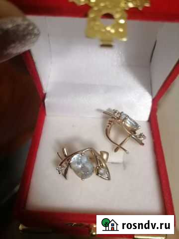 Золотые серьги Балтийск - изображение 1