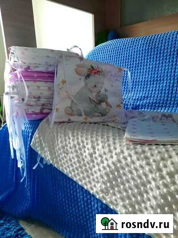 Бортики в кроватку для девочки Великий Устюг - изображение 1