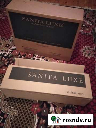 Новая раковина с ножкой Sanita Luxe Магнитогорск - изображение 1