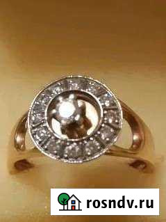 Перстень с бриллиантами 585пр Сердобск - изображение 1
