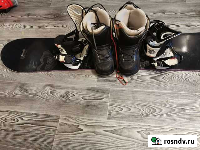 Сноуборд комплект женский Дмитров - изображение 1