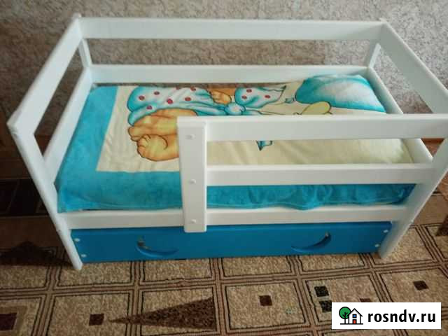 Кровать детская. 120/60 на заказ Благовещенск - изображение 1