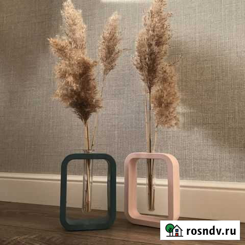 Ваза из бетона с колбой Оренбург - изображение 1