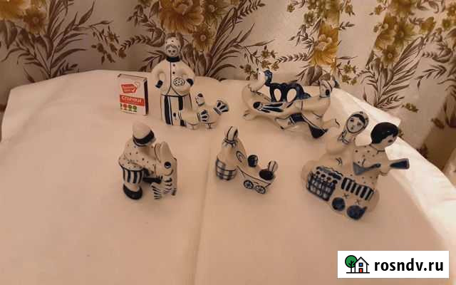 Гжель статуэтки СССР Истра - изображение 1