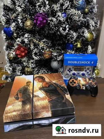 Ps4 fat 500gb, 2 геймпада + 4 игры Керчь - изображение 1