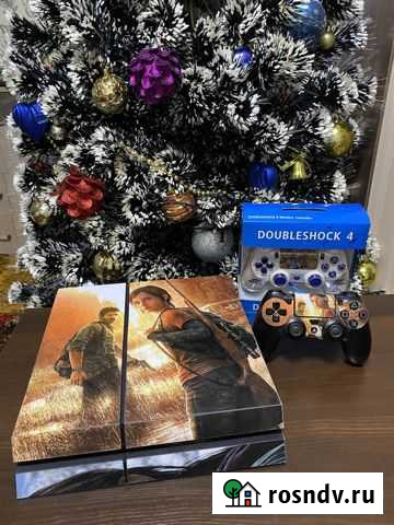 Ps4 fat 500gb, 2 геймпада + 4 игры Керчь - изображение 1