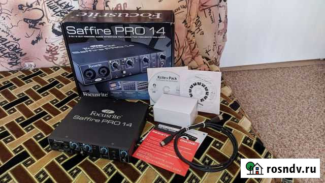 Звуковая карта Focusrite Saffire Pro 14 Самара - изображение 1