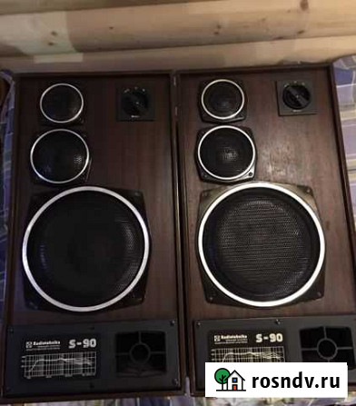 Колонки S 90 / с Усилителем Radiotehnika Шебекино - изображение 1