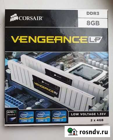 Оперативная память Corsair ddr3 2x4 Курск - изображение 1