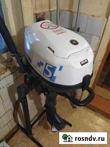 Мотор Yamaha 5 л.с 4х тактный 2014 г Димитровград - изображение 1