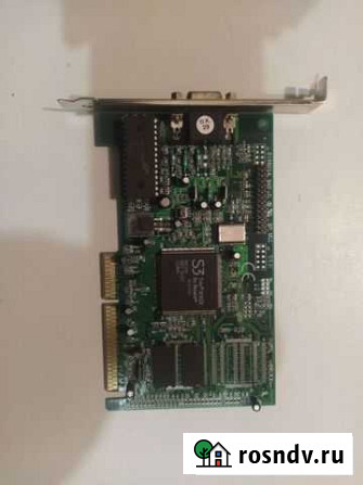 Видеокарта AGP Super S3 Trio 3D/2X 4MB Буинск - изображение 1